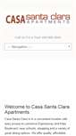 Mobile Screenshot of casa-santaclara.com